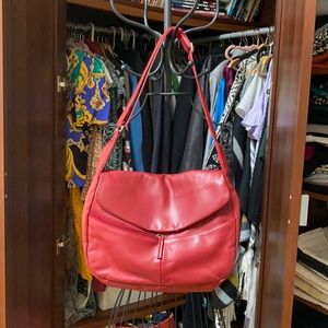 Wilson’s Leather red bag